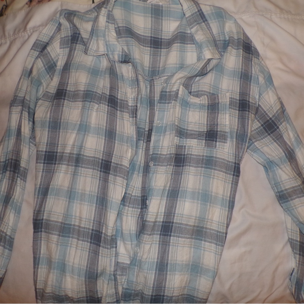 Cotton On Oversized Plaid Flannel